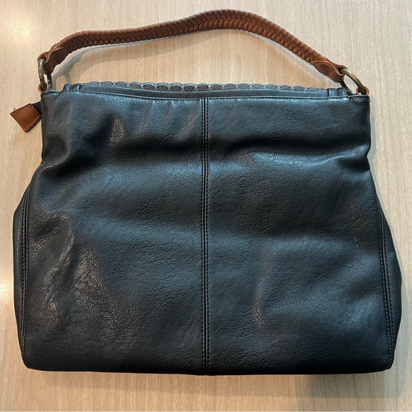 Free People Vegan Leather Messenger Bag - Picture 2 of 3